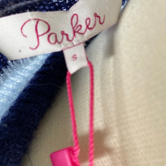 Parker NY Multicolor Striped Mohair Blend Sweater. Size S - Picture 10 of 14